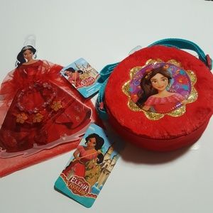 Disney Elena of Avalor purse and jewelry set